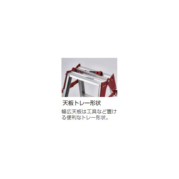 長谷川工業（株） はしご兼用伸縮脚立 階段用 RYE はしご兼用伸縮脚立　階段用 RYE-12B