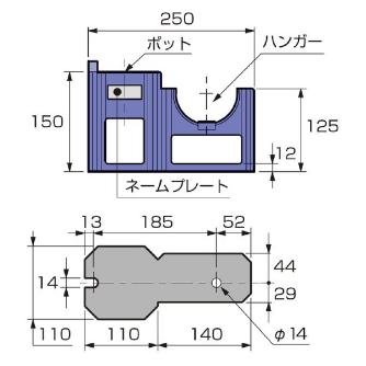 （株）ＭＳＴコーポレーション ツールセットアップスタンド マイキユーブ 50 ツールセットアップスタンド ﾏｲｷﾕ-ﾌﾞ 50