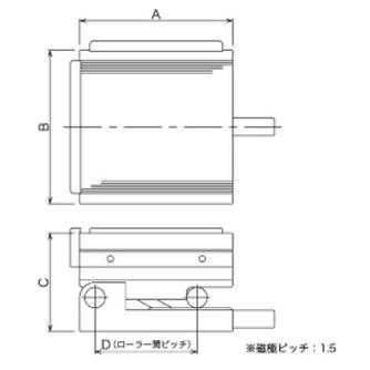 日本オートマチックマシン（株） マグネット付サインプレート MSP マグネット付サインプレート MSP75