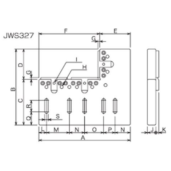 日本オートマチックマシン（株） 精密ワイヤーカットパレット JWS 精密ワイヤーカットパレット JWS327