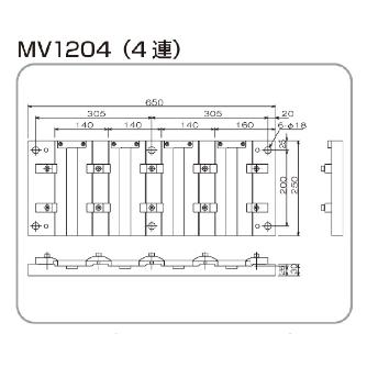 日本オートマチックマシン（株） 精密多連バイス MV 精密多連バイス MV1204WS