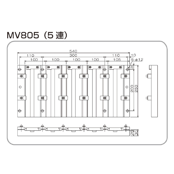 日本オートマチックマシン（株） 精密多連バイス MV 精密多連バイス MV805HG