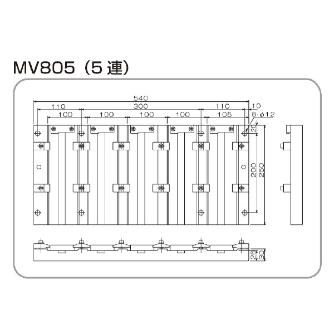 日本オートマチックマシン（株） 精密多連バイス MV 精密多連バイス MV805EW