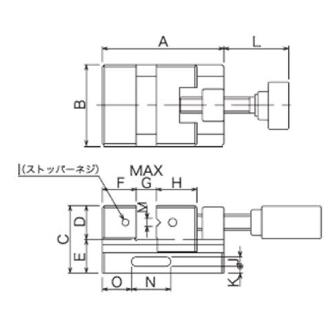 日本オートマチックマシン（株） 精密ステンレスバイス DN 精密ステンレスバイス DN30-2