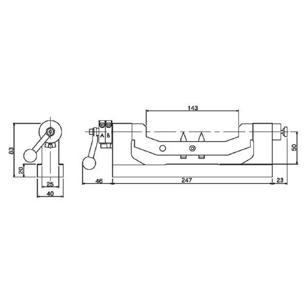 日本オートマチックマシン（株） 砥石Rドレッサー TDR120 砥石Ｒドレッサー TDR120