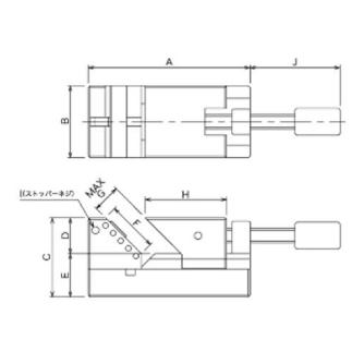 日本オートマチックマシン（株） 精密C面加工バイス CUV 精密Ｃ面加工バイス CUV20