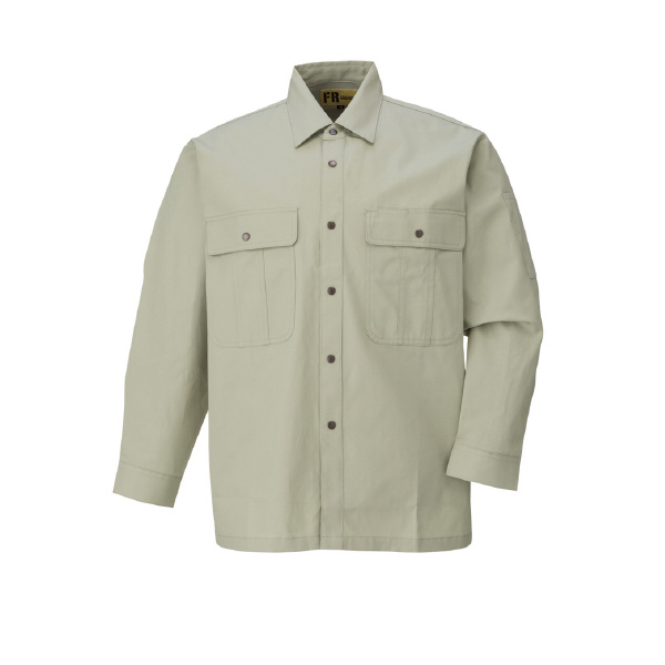 日新被服（株） 長袖シャツ C1044-01 長袖シャツ C1044-01-LL ｱｰｽｸﾞﾘﾝ