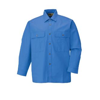 日新被服（株） 長袖シャツ C1044-30 長袖シャツ C1044-30-BIG ﾌﾞﾙｰ