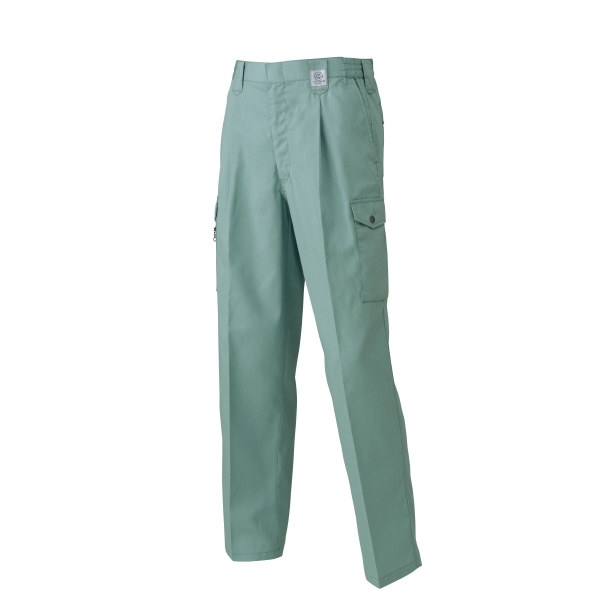日新被服（株） 脇ゴム1タックカーゴパンツ E5512-16 脇ゴム１タックカーゴパンツ E5512-16-S ﾅｲﾙｸﾞﾘﾝ