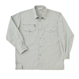 日新被服（株） 長袖シャツ E5514-40 長袖シャツ E5514-40-3L ｼﾙﾊﾞｰ