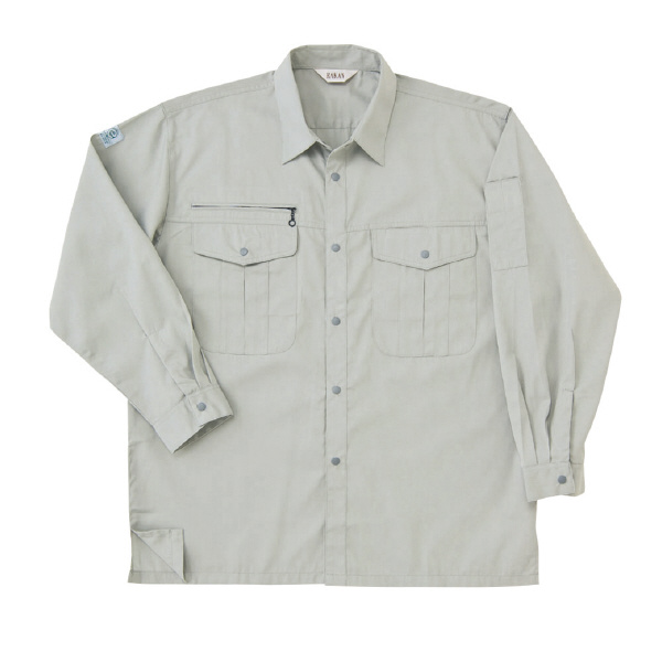 日新被服（株） 長袖シャツ E5514-40 長袖シャツ E5514-40-BIG ｼﾙﾊﾞｰ