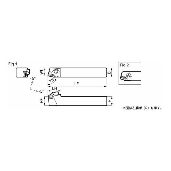 住友電気工業（株） SEC－ソリッドスミボロン用バイトホルダ CSBN ＳＥＣ－ソリッドスミボロン用バイトホルダ CSBNR2525-32