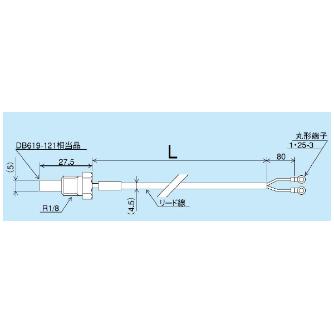 ダイキン工業（株） オイルコン用機体同調用サーミスタ AKZ オイルコン用機体同調用サーミスタ AKZ8-OP-K5