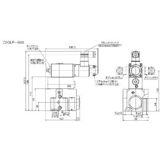 ダイキン工業（株） C2形電磁比例低圧減圧弁 C2GLP-G Ｃ２形電磁比例低圧減圧弁 C2GLP-G03-03-10