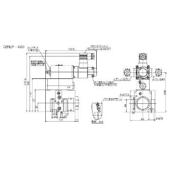 ダイキン工業（株） C2形電磁比例低圧リリーフ弁 C2RLP-G Ｃ２形電磁比例低圧リリーフ弁 C2RLP-G03-1-10