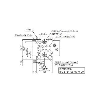 ダイキン工業（株） C2形電磁比例低圧リリーフ弁 C2RLP-G Ｃ２形電磁比例低圧リリーフ弁 C2RLP-G03-1-10