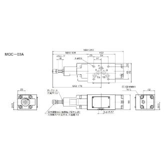 ダイキン工業（株） モジュラースタック形カウンタバランス弁 MQC モジュラースタック形カウンタバランス弁 MQC-03A-1C-40