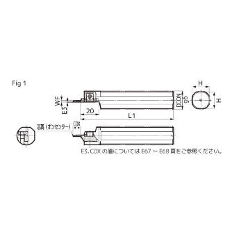住友電気工業（株） SEC－極小径ボーリングバイト ホルダ S-CKB-S ＳＥＣ－極小径ボーリングバイト　ホルダ S20H-CKBRS-16