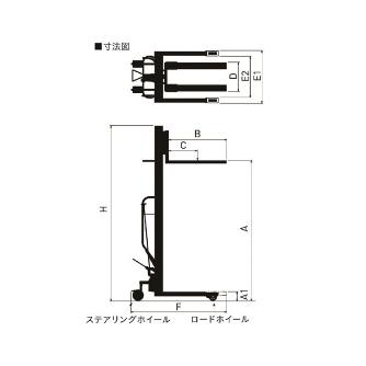 （株）をくだ屋技研 軽リフター AL-K100 軽リフター AL-K100-8