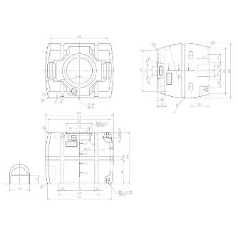 スイコー（株） SLTタンク ＳＬＴタンク SLT-400 ﾌﾞﾗｯｸ