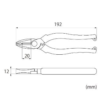 （株）ロブテックス パワーペンチ J パワーペンチ J200PWP