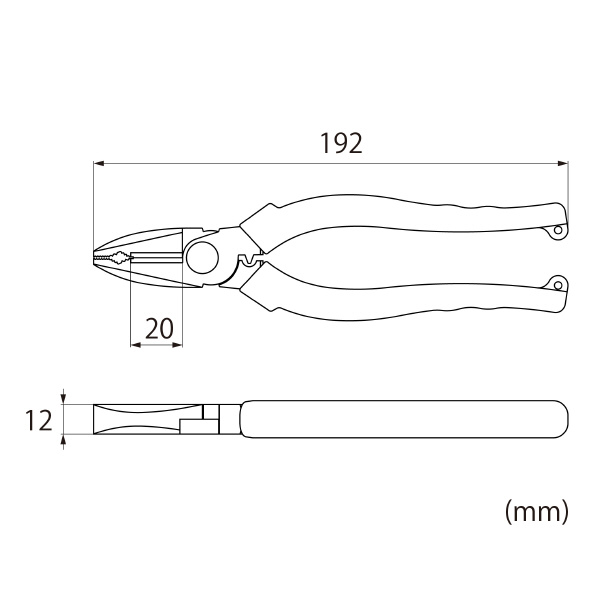 （株）ロブテックス パワーペンチ J パワーペンチ J200PWP