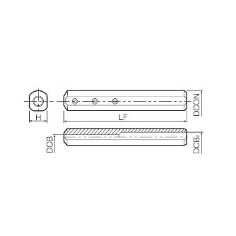 京セラ（株） ホルダ 内径旋削用 SH ホルダ　内径旋削用 SH0416-100