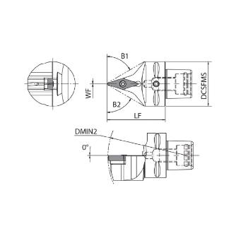 京セラ（株） ホルダ 外径・倣い加工用 SVVB ホルダ　外径・倣い加工用 KPC4-SVVBN00052-16S