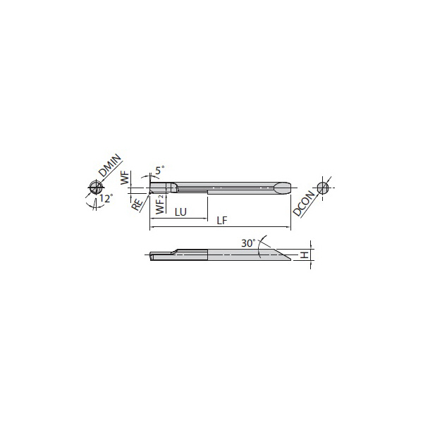 京セラ（株） チップ PVDコーティング 旋削用 EZBR チップ　ＰＶＤコーティング　旋削用 EZBR020017ST-005F PR1225