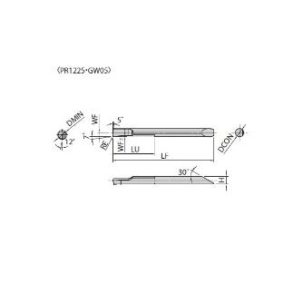 京セラ（株） チップ PVDコーティング 旋削用 EZBR チップ　ＰＶＤコーティング　旋削用 EZBR020017-005NB PR1225