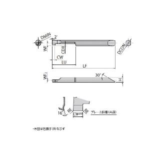 京セラ（株） チップ PVDコーティング 溝用 EZGR チップ　ＰＶＤコーティング　溝用 EZGR050050-150 PR1225