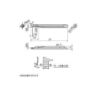 京セラ（株） チップ PVDコーティング 溝用 EZGR チップ　ＰＶＤコーティング　溝用 EZGR050050-200S PR1225