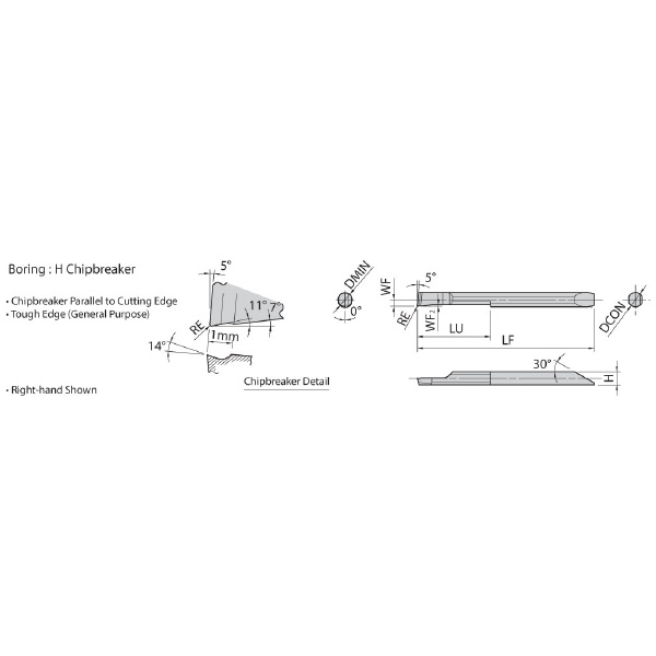 京セラ（株） チップ PVDコーティング 旋削用 EZBR チップ　ＰＶＤコーティング　旋削用 EZBR020020HP-008H-LT PR1225