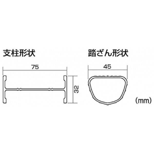 （株）ピカコーポレイション 1連はしご アルフ 1ALF １連はしご　アルフ 1ALF-61