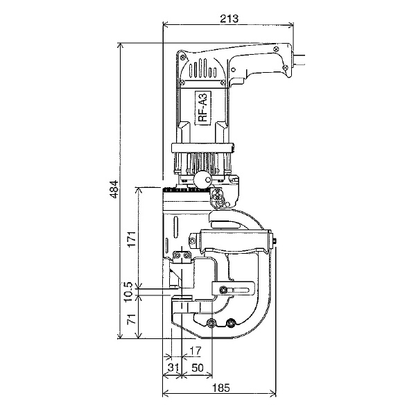 亀倉精機（株） ポートパンチャー RF-A3 ポートパンチャー RF-A3