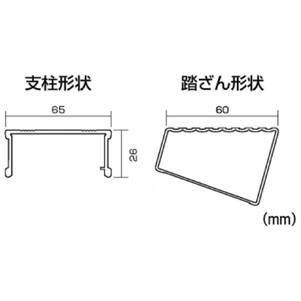 （株）ピカコーポレイション 上わく付き専用脚立 SEG 上わく付き専用脚立 SEG-A300