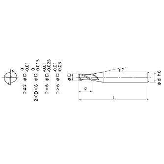 日進工具（株） 無限リード40エンドミル MX 無限リード４０エンドミル MX240 1.5