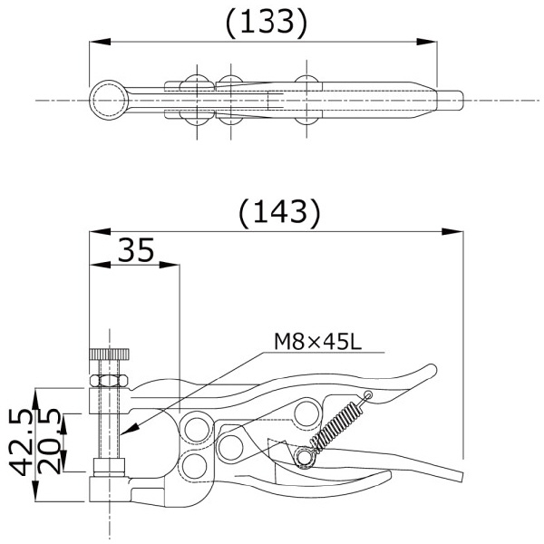 大阪角田興業（株） 標準型ハンドバイス 標準型ハンドバイス NO.0