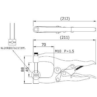 大阪角田興業（株） 標準型ハンドバイス 標準型ハンドバイス NO.5