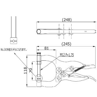 大阪角田興業（株） 標準型ハンドバイス 標準型ハンドバイス NO.6
