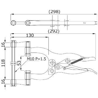 大阪角田興業（株） 標準型ハンドバイスプライヤー 標準型ハンドバイスプライヤー NO.9B