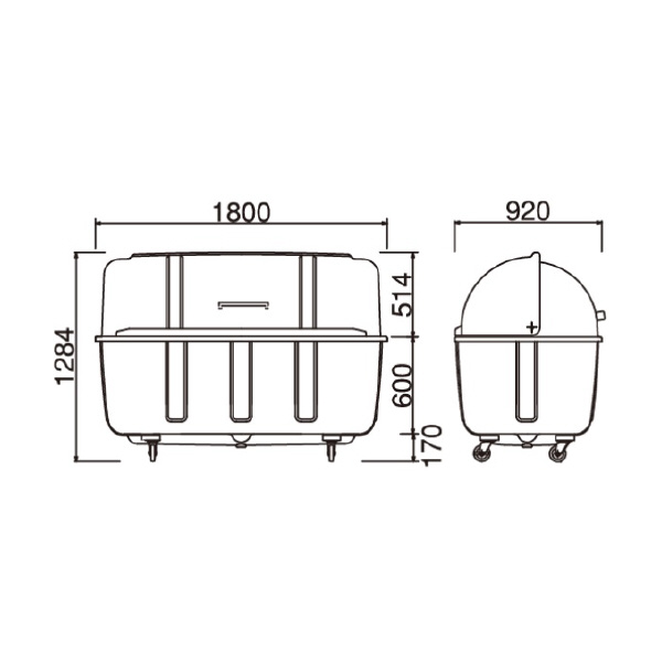 （株）カイスイマレン ジャンボステーション 固定足 J ジャンボステーション　固定足 J1500K