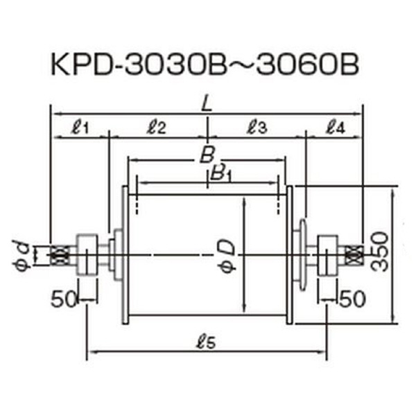 カネテック（株） 永磁ドラム KPD 永磁ドラム KPD-3060B