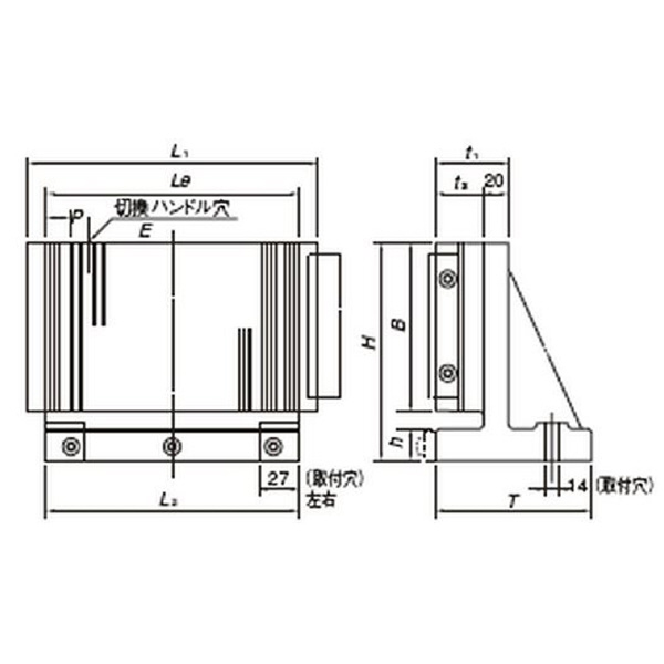カネテック（株） 永磁チャック SKM 永磁チャック SKM-1325