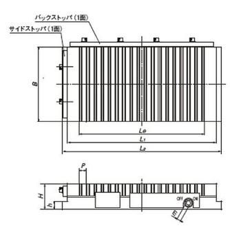 カネテック（株） 永磁チャック RMT 永磁チャック RMT-1530