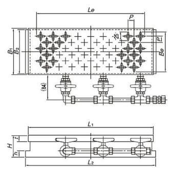 カネテック（株） 真空チャック KVR 真空チャック KVR-2D1515