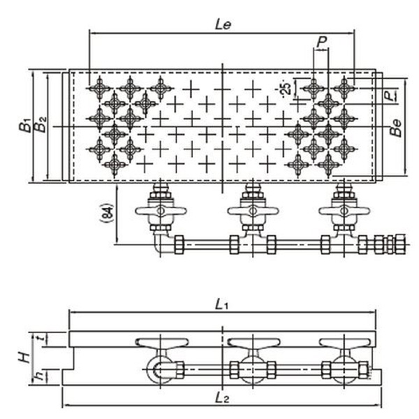 カネテック（株） 真空チャック KVR 真空チャック KVR-2D1515