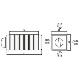 カネテック（株） 永磁ミニチャック MMXW 永磁ミニチャック MMXW-611A