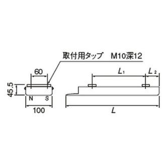 カネテック（株） 永磁レール KRA 永磁レール KRA-A1000