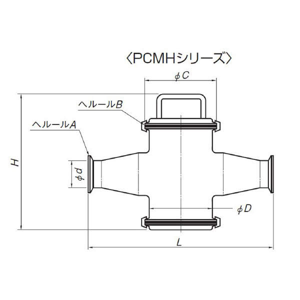 カネテック（株） マグネットフィルタ/サニタリ PCMH マグネットフィルタ／サニタリ PCMH-20